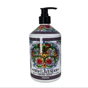 H&B Co. DeRuta Fresco Fresh Lavender Hand‎ Soap 21.5 oz